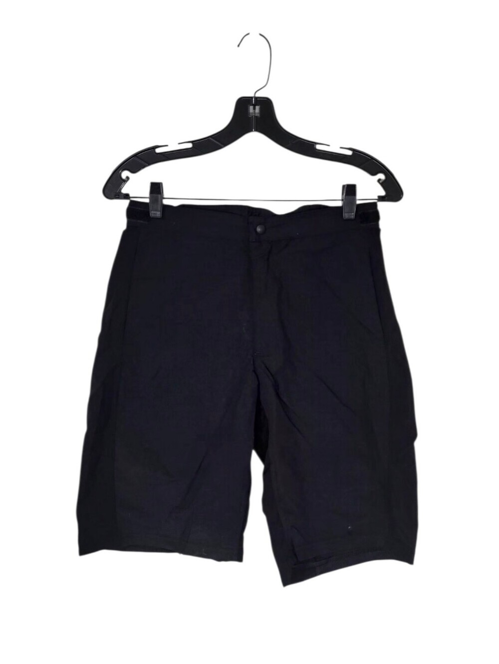 DNA Cycling Black Riding Shorts Mens Small 12" Inseam Adjustable Waist